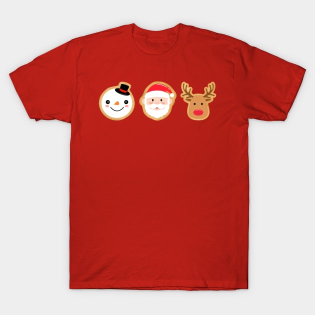 Christmas cookies T-Shirt by Morishasha